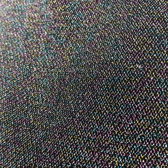 Express Multi Color Shimmer Twilight Sparkle Y2K V Neck Tank – SZ XS Camisole - Picture 6 of 13